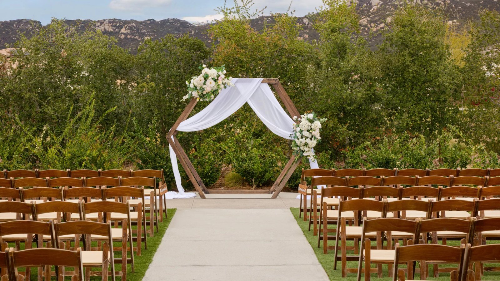 Wood & Fabric Canopies